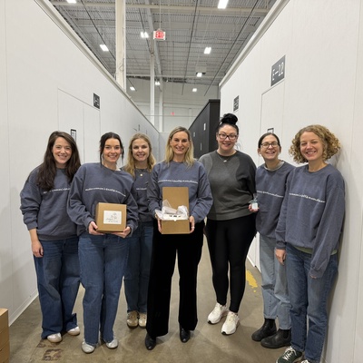 Society for Women's Health Research on a volunteer day.