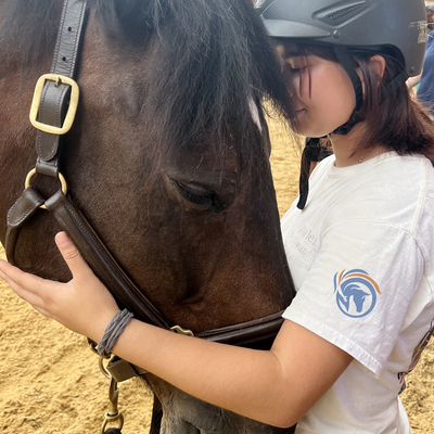 The connection between horse and student is magical