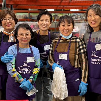 Volunteers in The Warehouse