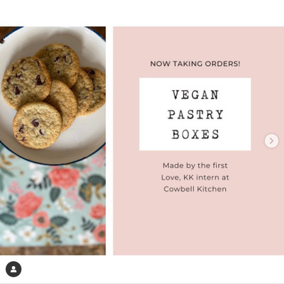 Love, KK Intern's Vegan Pastry Boxes help raise funds for the Food Pantry