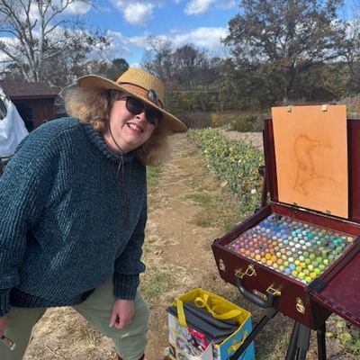 Ruth Ward, plein air
