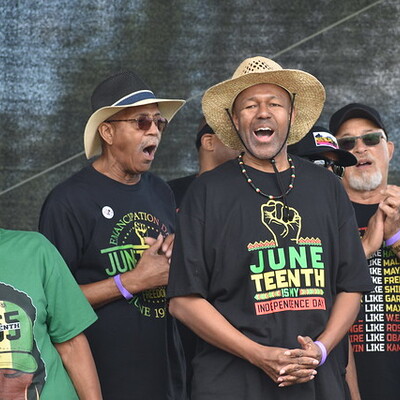 Loudoun County Multi "Church Choir performs at Juneteenth Celebration 2023