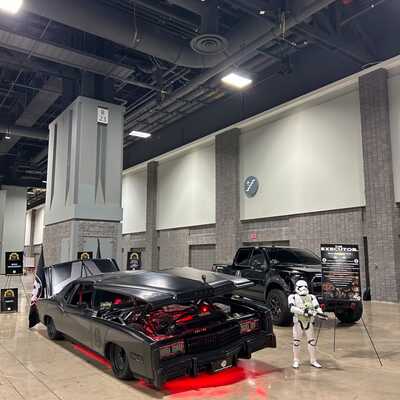 One of the outreach vehicle "Executor" during DC Auto Show