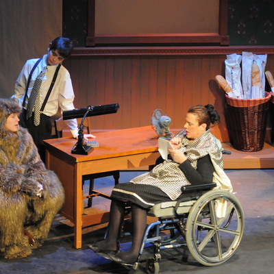 Talking it out on stage