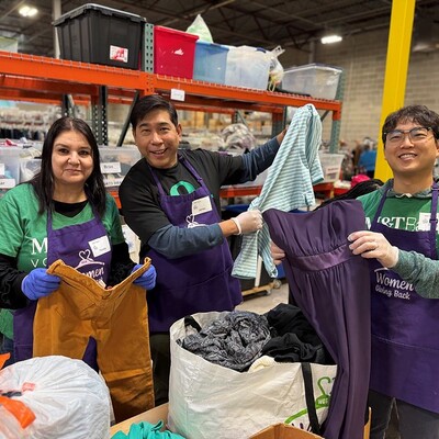 Our Volunteers Helping Sort