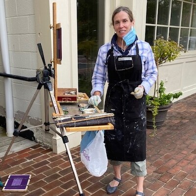 Art in the Alley with Laura Hopkins