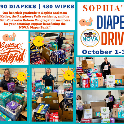 Sophia's Diaper Drive