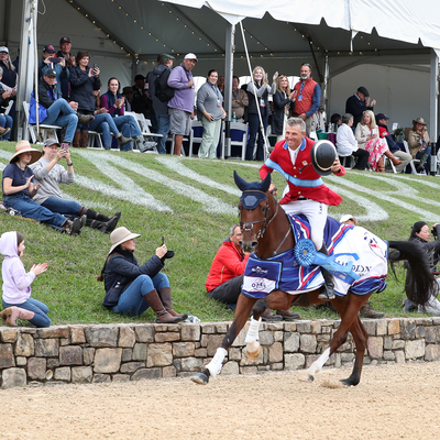 Boyd Martin riding Miks Master C at the Morven Park Horse Trials, Photo by  Annan Hepner