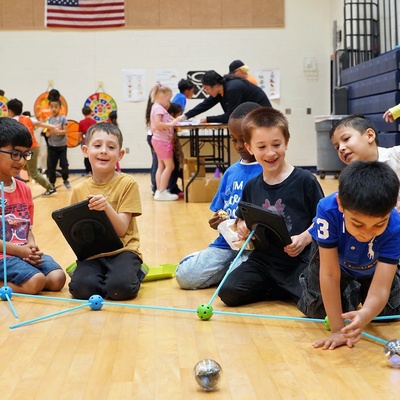Grant allowed students to combine STEM, PE & Reading Activities