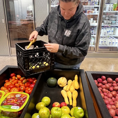 Fresh produce is a primary goal. Families should have good food.