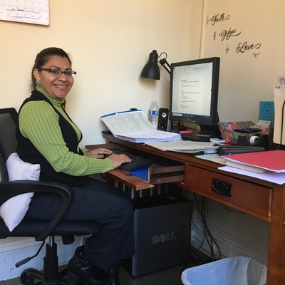 Yanci, one of our bilingual job counselor