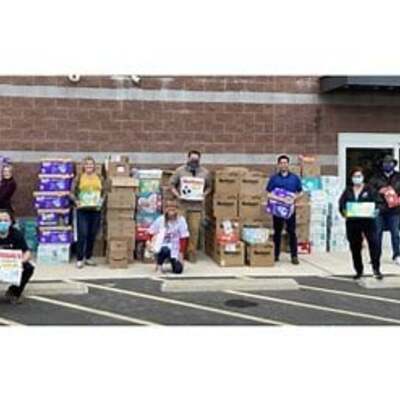 NWFCU Foundation Diaper Drive - Thank you, staff, volunteers and members! We are grateful!
