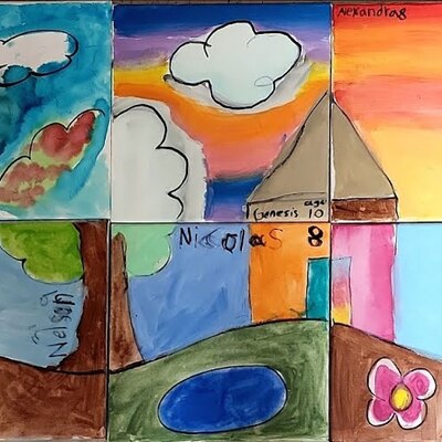 2023 Summer Art Camp: Joint mural project
