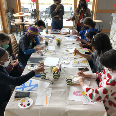 Teens discover the therapeutic benefits of art art the FORT