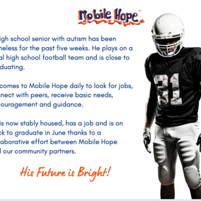 Impact Story: football player with autism