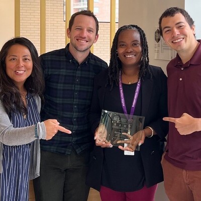 RAMP staff receiving award in 2025