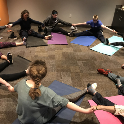 Teens connect through yoga at the FORT