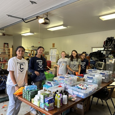High School Volunteer (Hygiene Bags)