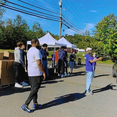 Volunteers Serving The Community