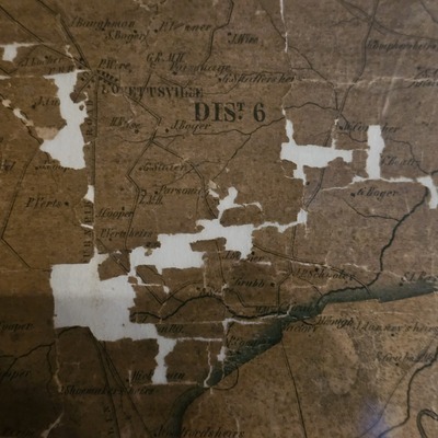 Yardley Taylor Map - additional area in need of restoration