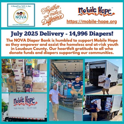 Diaper Deliver to Mobile Hope of Leesburg