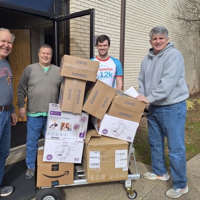 NOVA Diaper Delivery to Grace Ministries at Sterling United Methodist Church