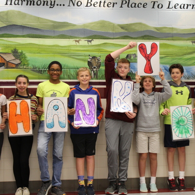 Center for Civics Education students say Thank You! Morven Park offers free education programming.