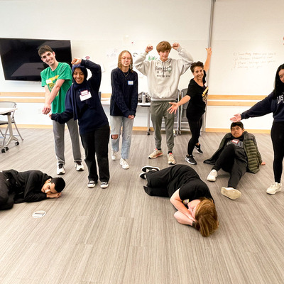 Movement workshop combines cooperation and exercise