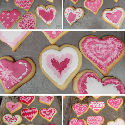 Valentines Day cookies that are (almost) too pretty to eat