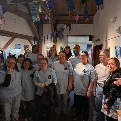 Franklin Park Artist's Reception March 15 2025  Mary Poppins Visual Art Show Opening Celebration