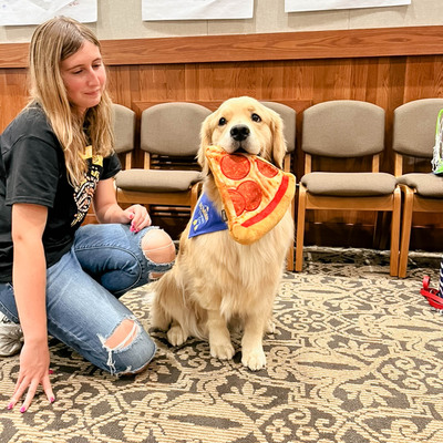 Dogs provide companionship at the FORT