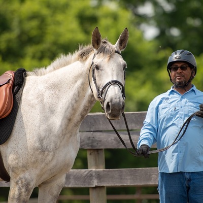 Veterans build trust with their equine companions to improve social functioning and reduce PTSD.