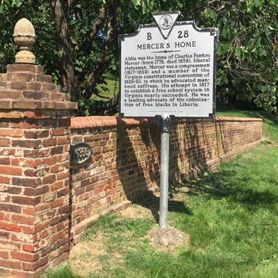Aldie Wall after restoration
