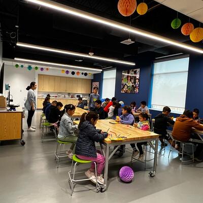 Robotics class at Sterling Community Center