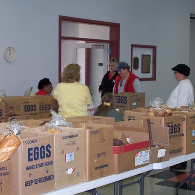 Food Distribution through churches