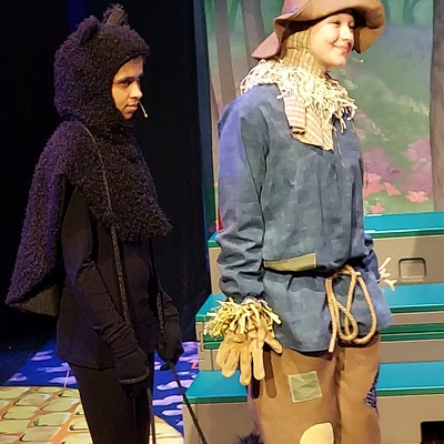 Scarecrow and Toto